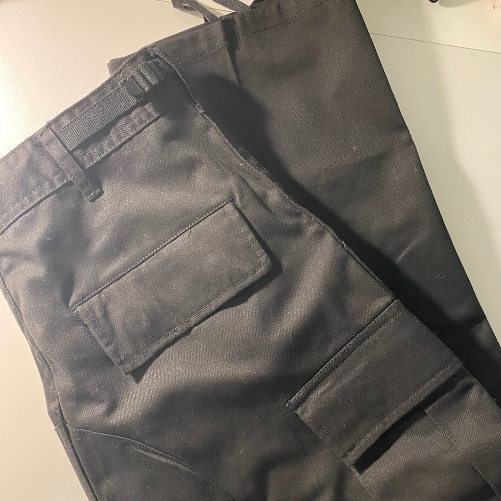 Rothco Tactical BDU Solid Black Cargo Pants